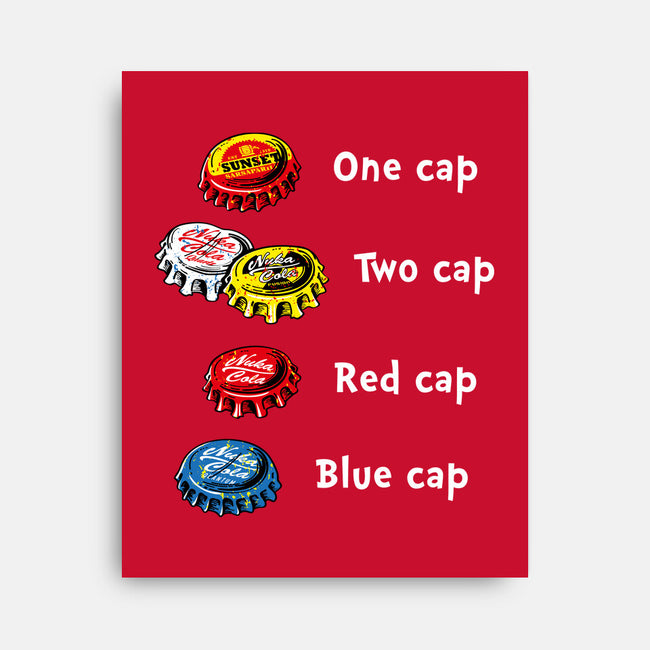 Bottle Caps Fever-None-Stretched-Canvas-Olipop