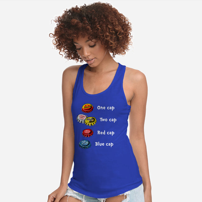 Bottle Caps Fever-Womens-Racerback-Tank-Olipop