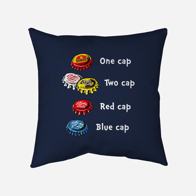 Bottle Caps Fever-None-Removable Cover-Throw Pillow-Olipop