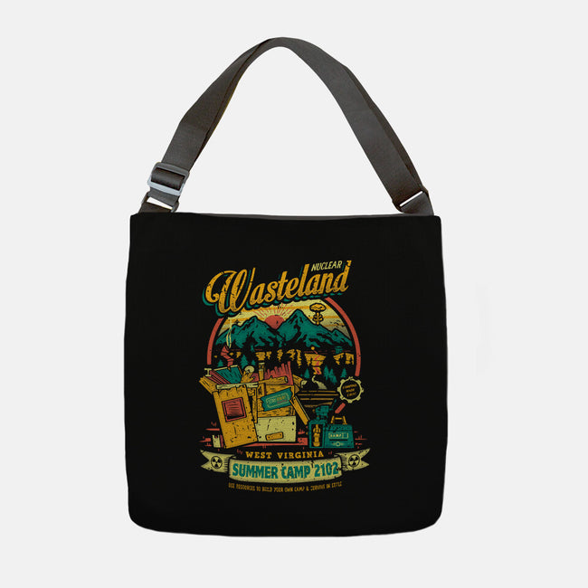 Radioactive Summer Camp-None-Adjustable Tote-Bag-Olipop