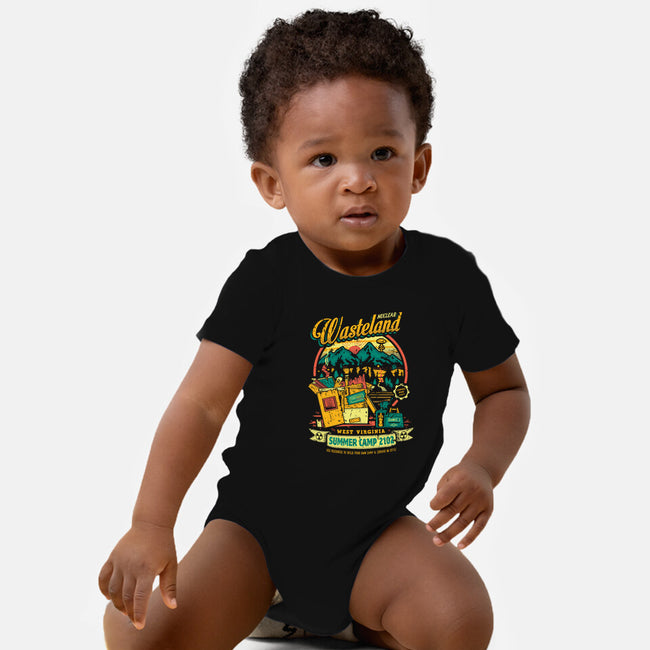 Radioactive Summer Camp-Baby-Basic-Onesie-Olipop