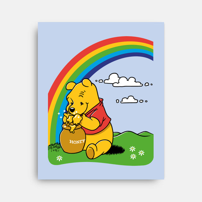 Gold At The End Of The Rainbow-None-Stretched-Canvas-imisko