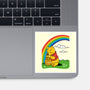 Gold At The End Of The Rainbow-None-Glossy-Sticker-imisko