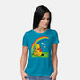 Gold At The End Of The Rainbow-Womens-Basic-Tee-imisko