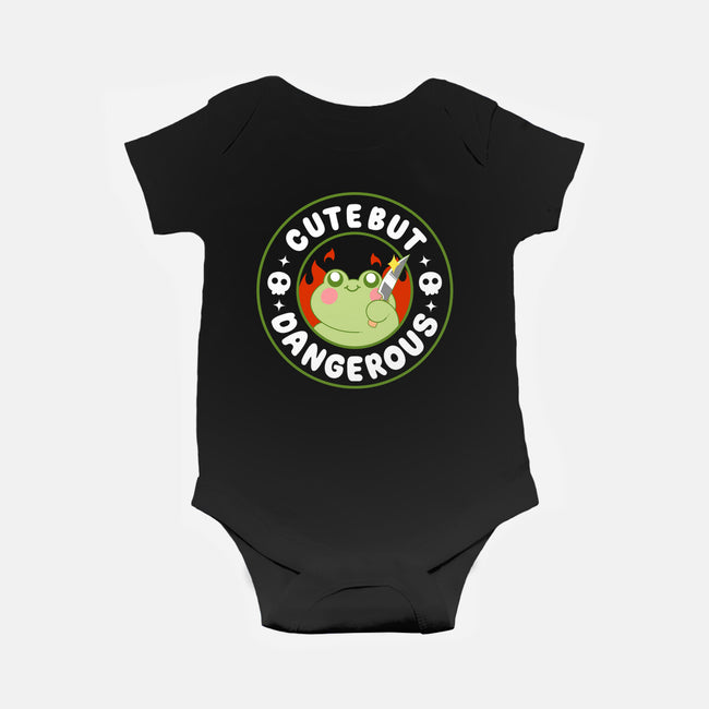 Cute But Dangerous Toad-Baby-Basic-Onesie-Tri haryadi