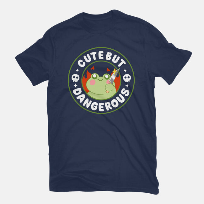 Cute But Dangerous Toad-Womens-Basic-Tee-Tri haryadi