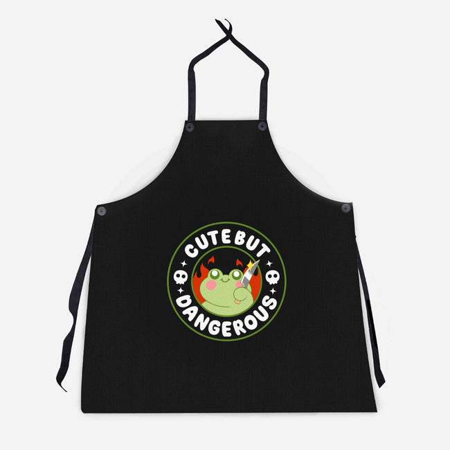 Cute But Dangerous Toad-Unisex-Kitchen-Apron-Tri haryadi