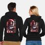 Kokushibo's Lethal Sword-Unisex-Zip-Up-Sweatshirt-Knegosfield