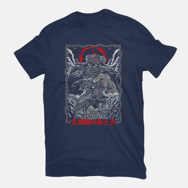 The Quest Of Skull Knight-Womens-Fitted-Tee-Knegosfield