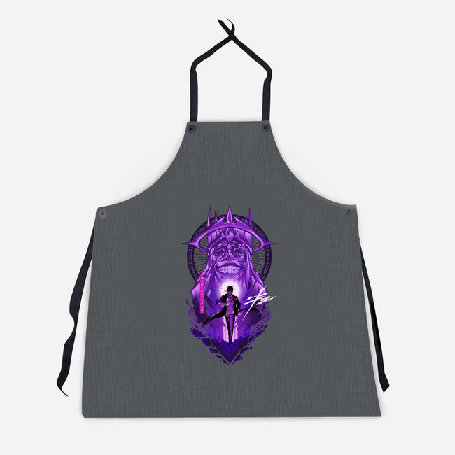 The Self Improvement Hunter-Unisex-Kitchen-Apron-hypertwenty