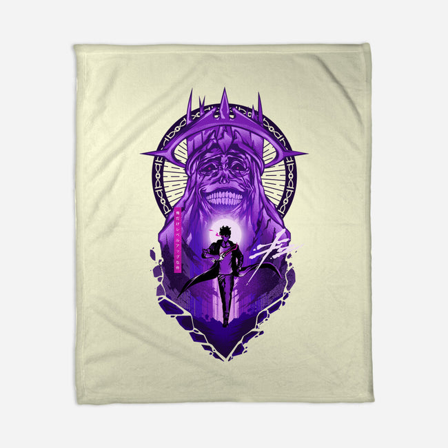 The Self Improvement Hunter-None-Fleece-Blanket-hypertwenty