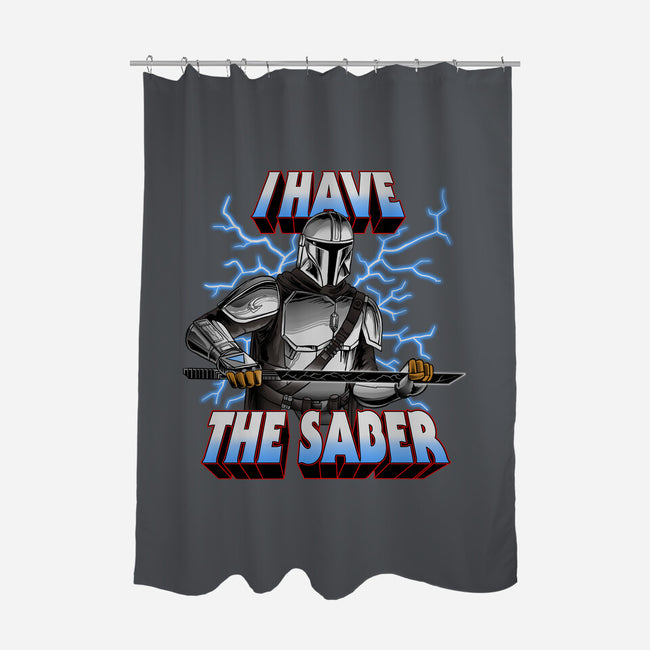 The Dark Saber-None-Polyester-Shower Curtain-joerawks