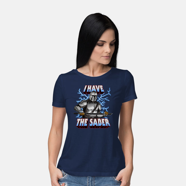 The Dark Saber-Womens-Basic-Tee-joerawks