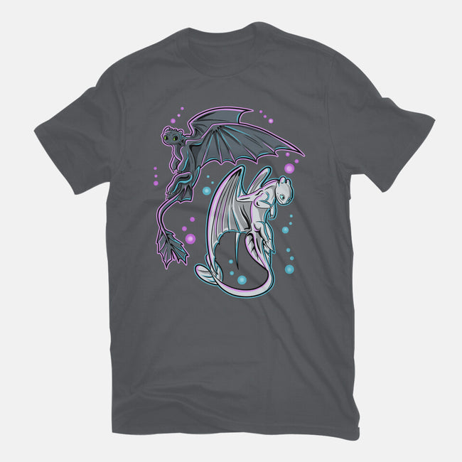 Couple Of Dragons-Mens-Premium-Tee-nickzzarto