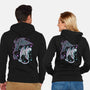 Couple Of Dragons-Unisex-Zip-Up-Sweatshirt-nickzzarto