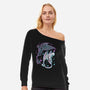 Couple Of Dragons-Womens-Off Shoulder-Sweatshirt-nickzzarto