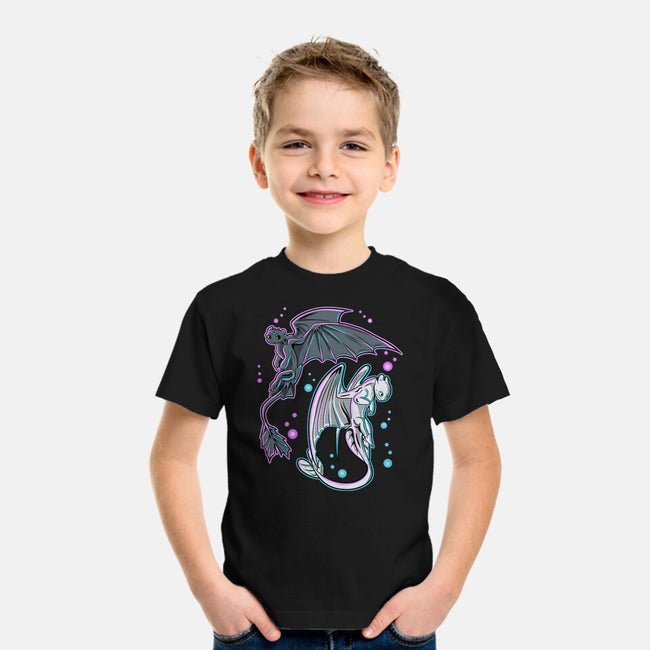 Couple Of Dragons-Youth-Basic-Tee-nickzzarto