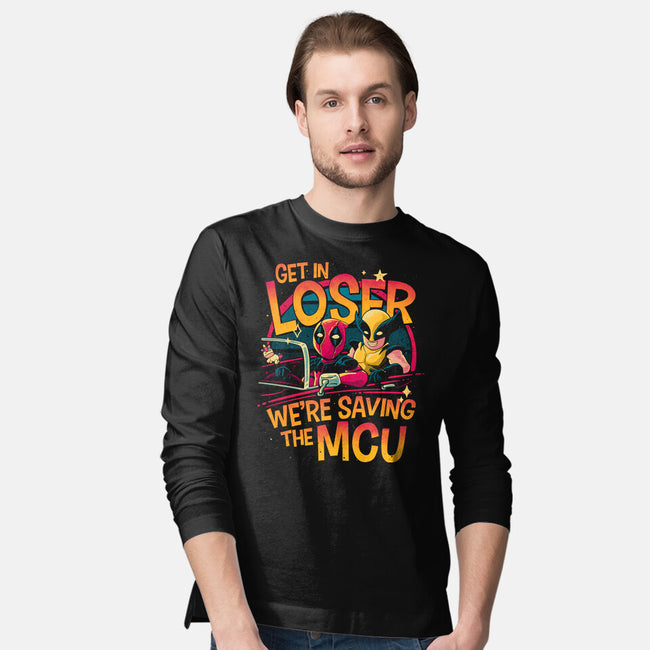 Saving The MCU-Mens-Long Sleeved-Tee-teesgeex