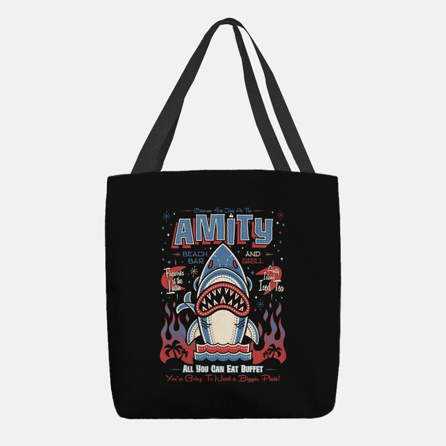 Amity Beach Bar-None-Basic Tote-Bag-Nemons