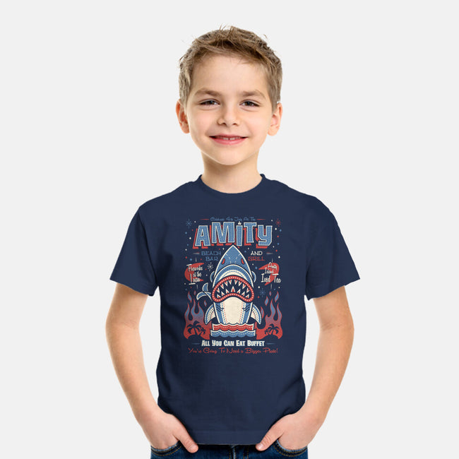 Amity Beach Bar-Youth-Basic-Tee-Nemons