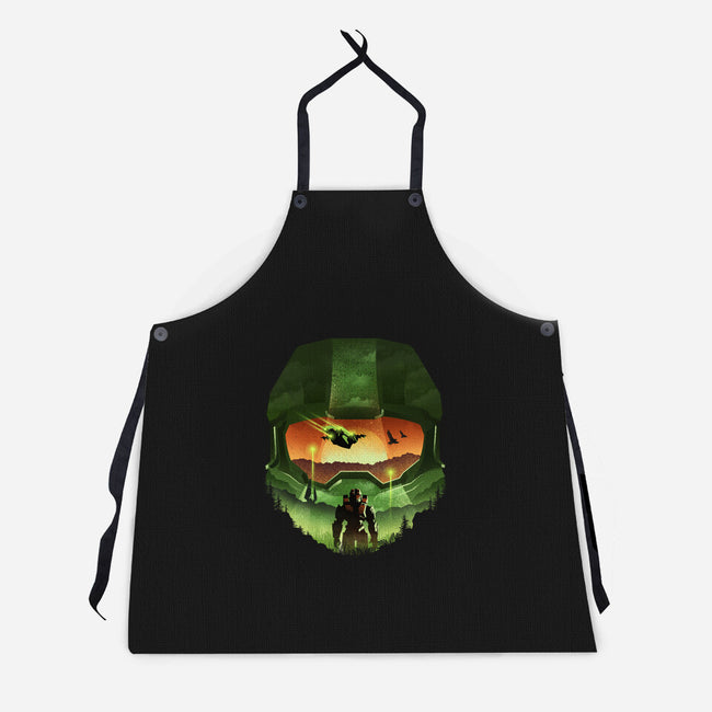 Infinite Landscape-Unisex-Kitchen-Apron-dandingeroz