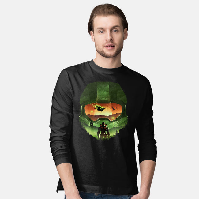 Infinite Landscape-Mens-Long Sleeved-Tee-dandingeroz