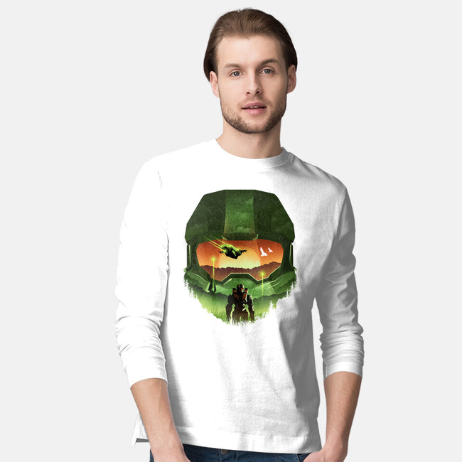 Infinite Landscape-Mens-Long Sleeved-Tee-dandingeroz