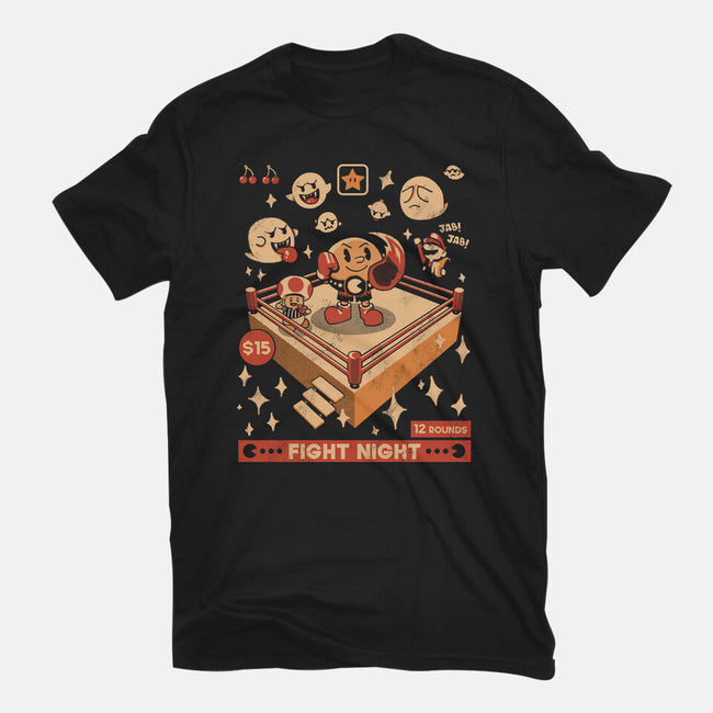 Retro Arcade Showdown-Mens-Basic-Tee-Heyra Vieira