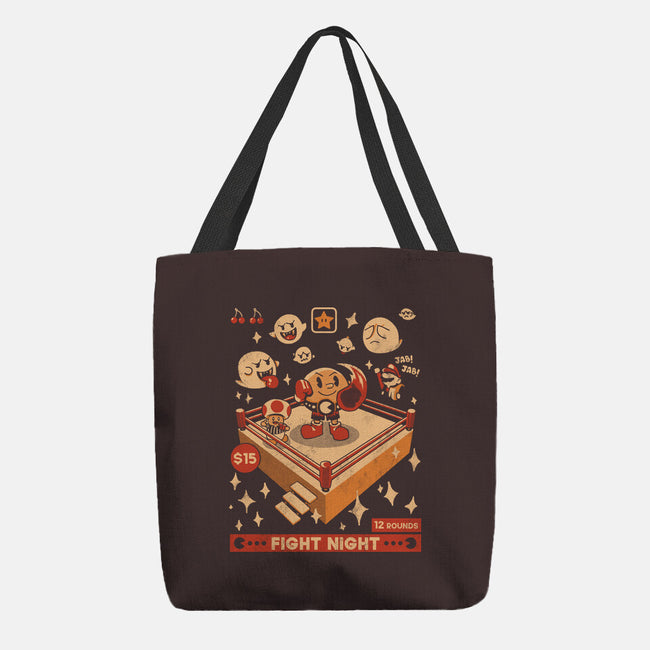 Retro Arcade Showdown-None-Basic Tote-Bag-Heyra Vieira