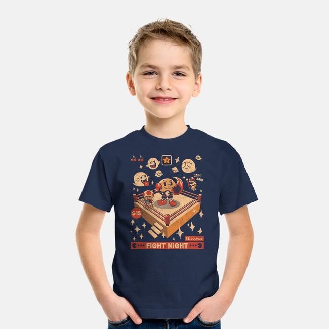 Retro Arcade Showdown-Youth-Basic-Tee-Heyra Vieira