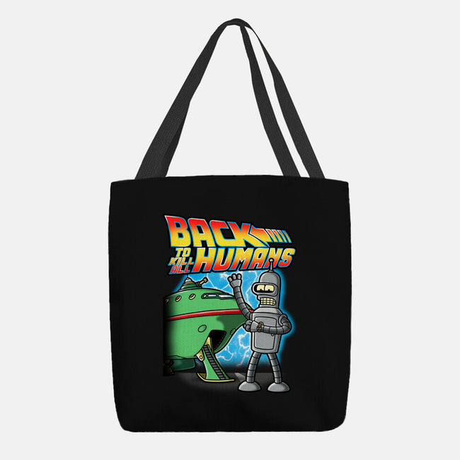 Back To Kill All Humans-None-Basic Tote-Bag-Barbadifuoco