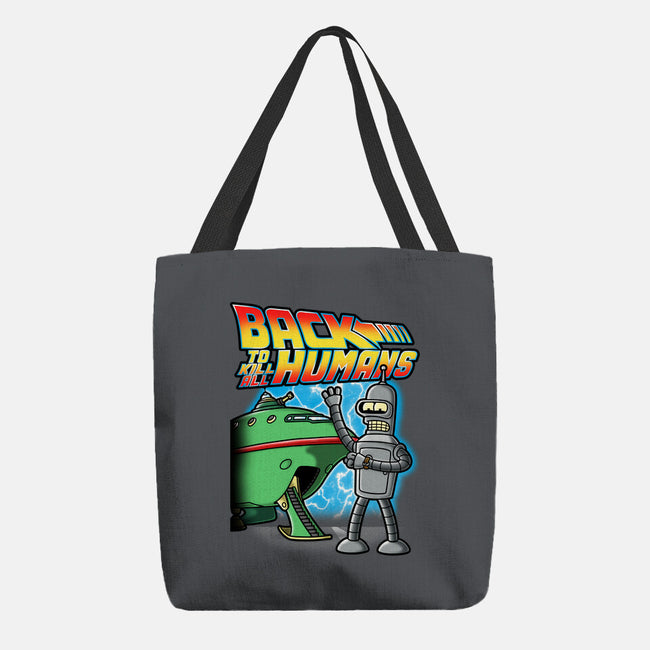 Back To Kill All Humans-None-Basic Tote-Bag-Barbadifuoco