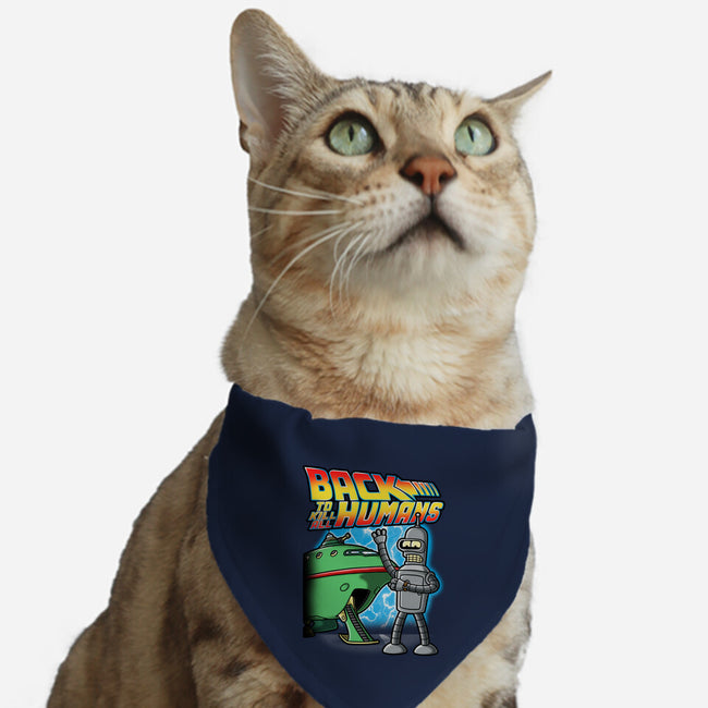 Back To Kill All Humans-Cat-Adjustable-Pet Collar-Barbadifuoco