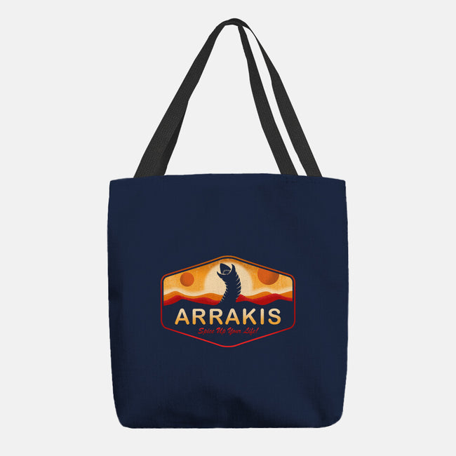 Visit Arrakis-None-Basic Tote-Bag-Paul Simic