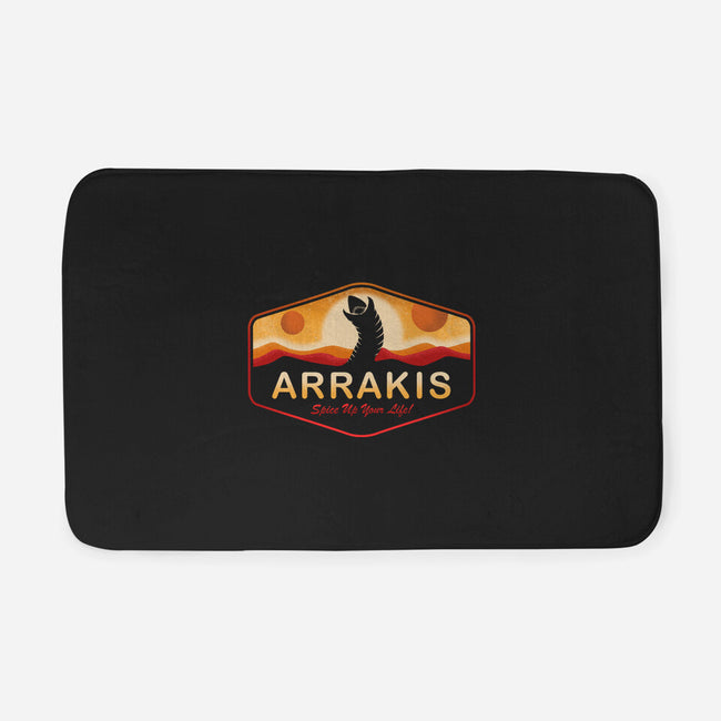 Visit Arrakis-None-Memory Foam-Bath Mat-Paul Simic