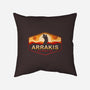 Visit Arrakis-None-Removable Cover-Throw Pillow-Paul Simic