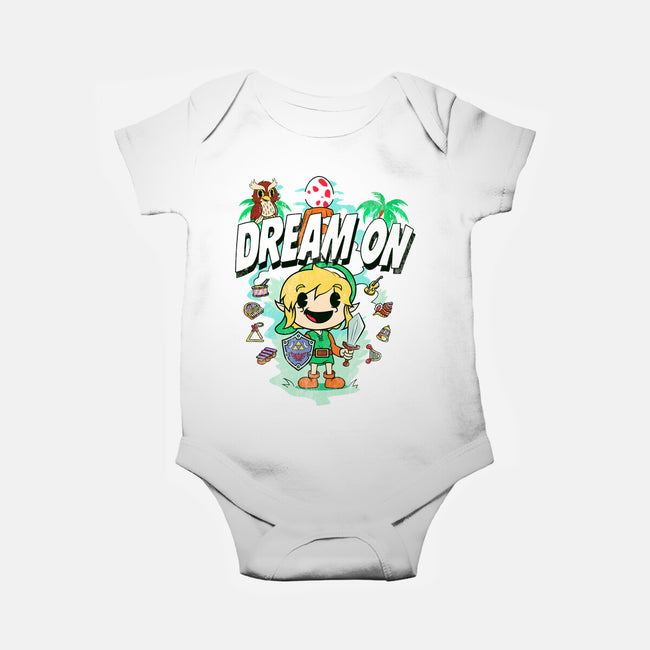 Awakening Retro Cartoon-Baby-Basic-Onesie-Donnie