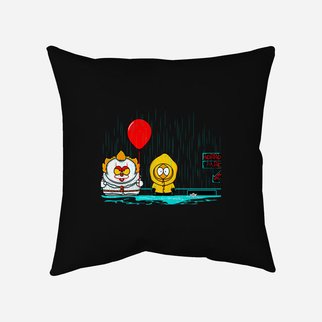 Horror Park-None-Removable Cover-Throw Pillow-Donnie