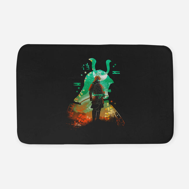 Negative Aki Samurai-None-Memory Foam-Bath Mat-Donnie