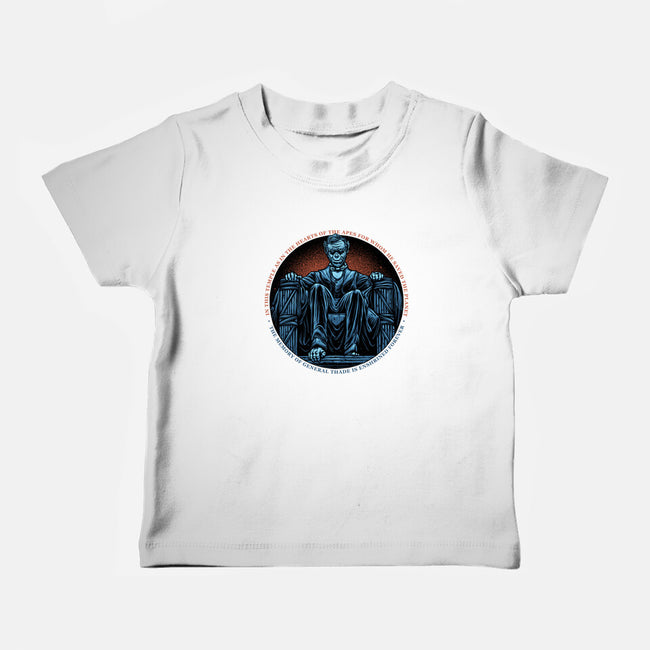 Welcome To A New Kingdom-Baby-Basic-Tee-glitchygorilla