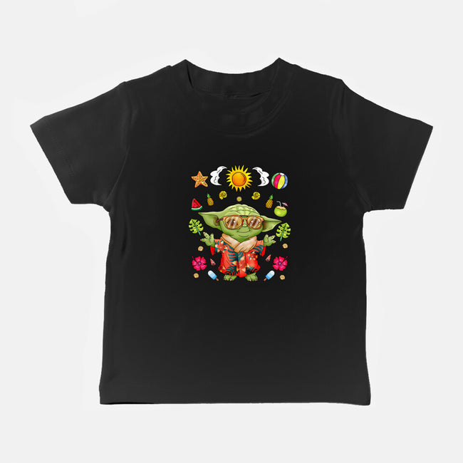 Cute Summer Creature-Baby-Basic-Tee-JamesQJO