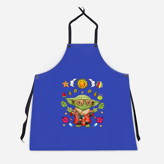 Cute Summer Creature-Unisex-Kitchen-Apron-JamesQJO