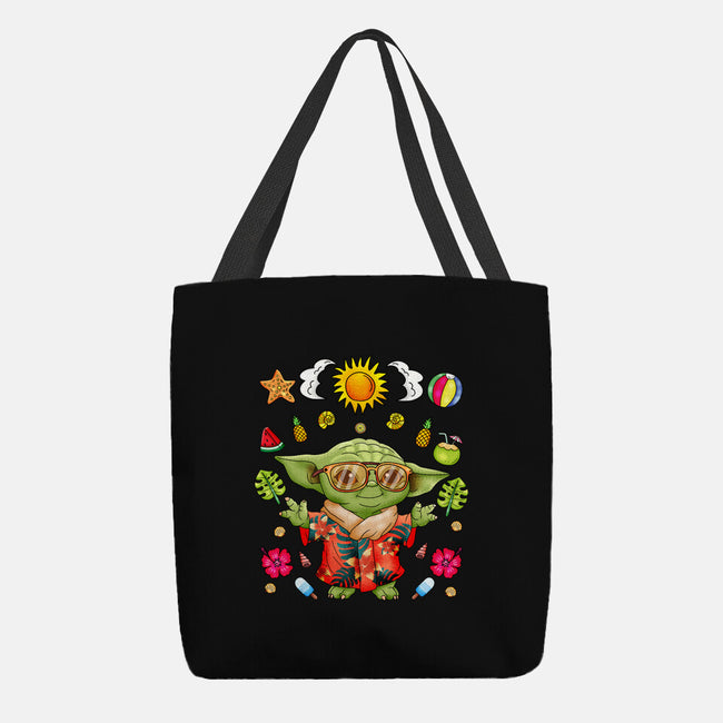 Cute Summer Creature-None-Basic Tote-Bag-JamesQJO