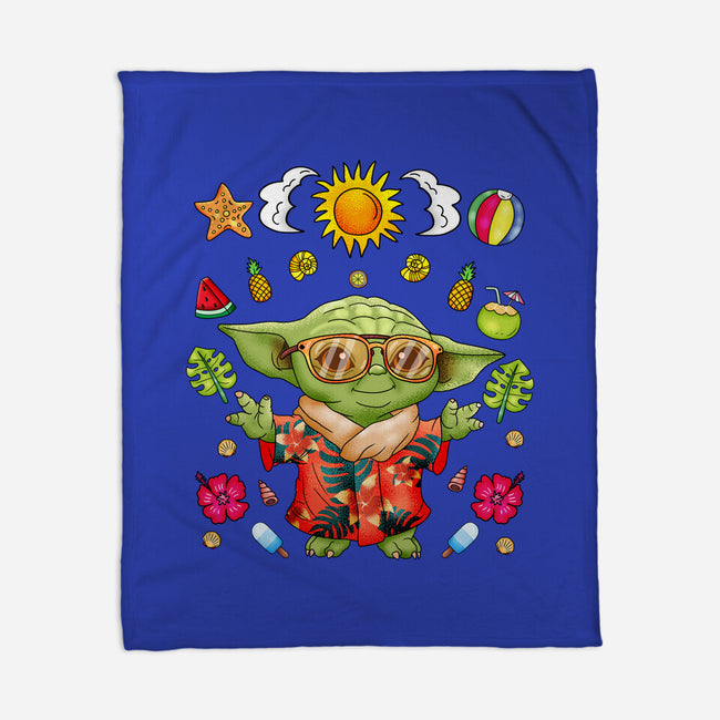 Cute Summer Creature-None-Fleece-Blanket-JamesQJO