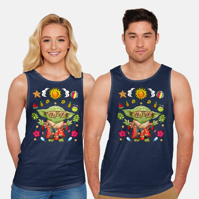 Cute Summer Creature-Unisex-Basic-Tank-JamesQJO