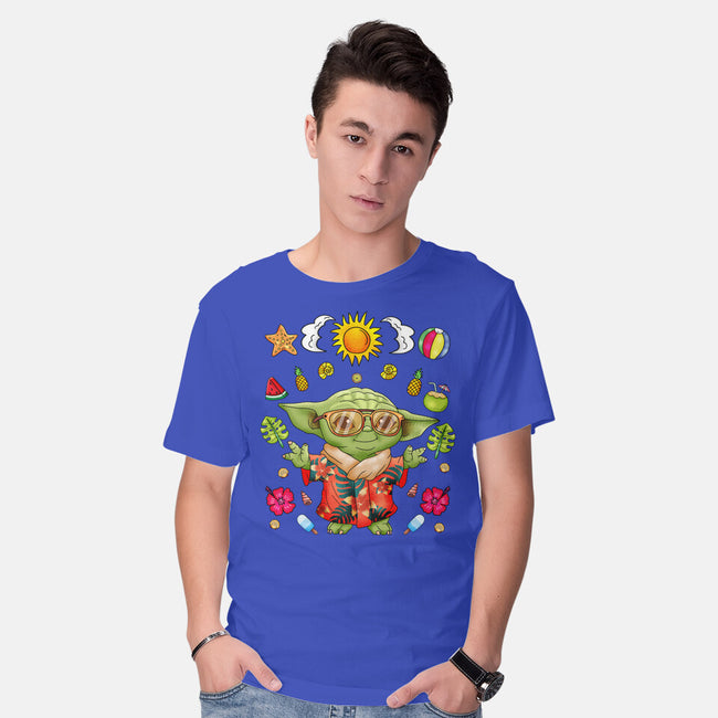 Cute Summer Creature-Mens-Basic-Tee-JamesQJO