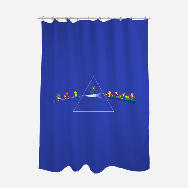 Dark Side Of The Rainbow-None-Polyester-Shower Curtain-dalethesk8er