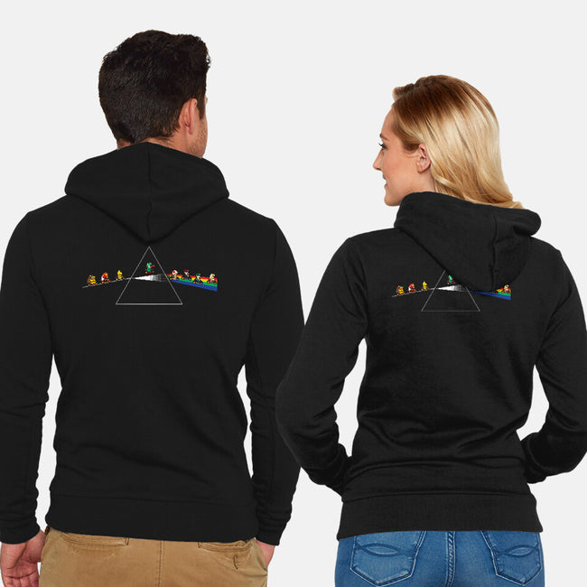 Dark Side Of The Rainbow-Unisex-Zip-Up-Sweatshirt-dalethesk8er