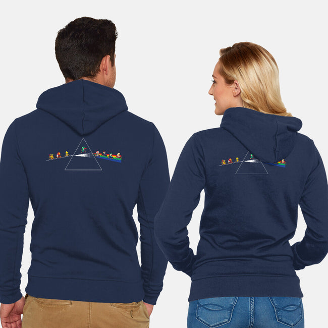 Dark Side Of The Rainbow-Unisex-Zip-Up-Sweatshirt-dalethesk8er