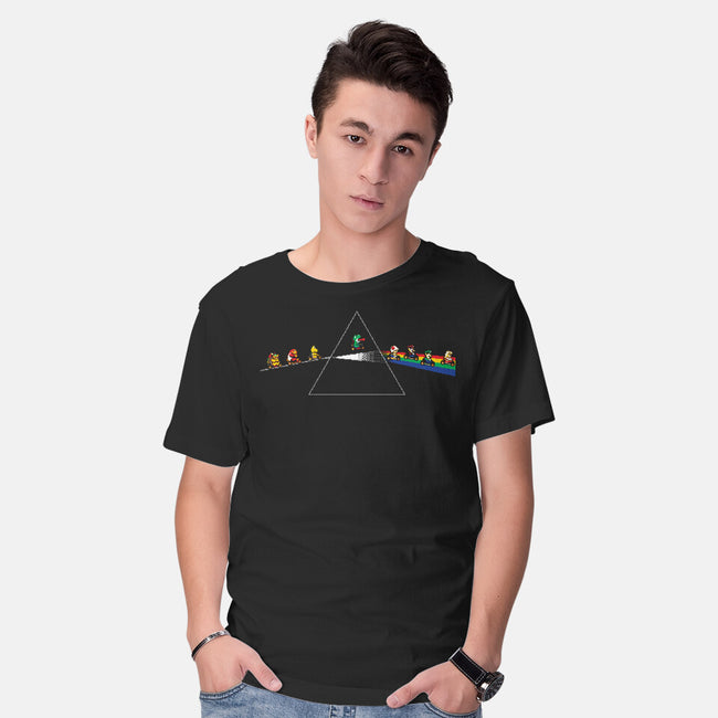 Dark Side Of The Rainbow-Mens-Basic-Tee-dalethesk8er